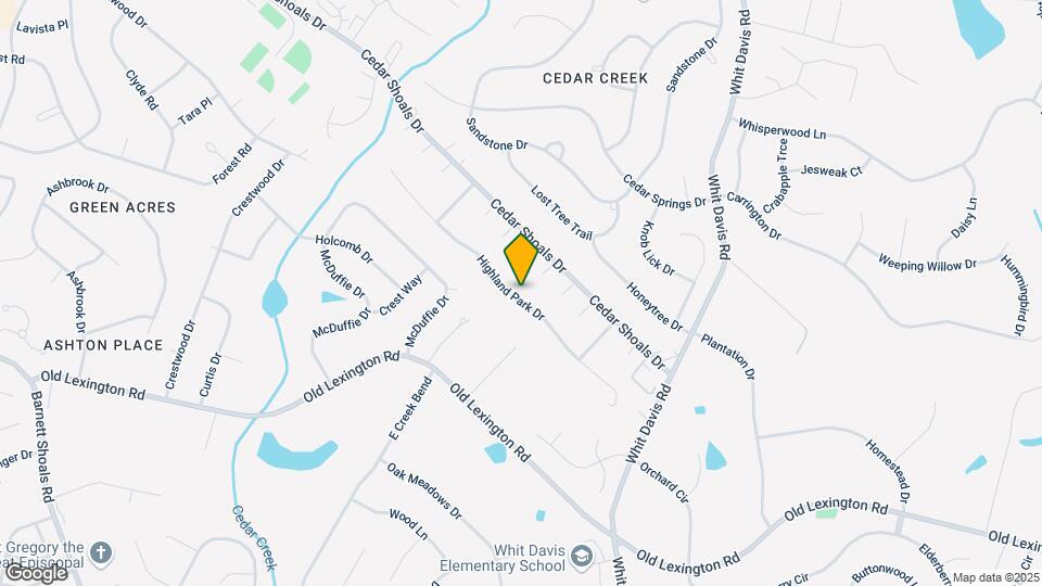 228 Highland Park Dr Mapa y Detalles de la Ubicación