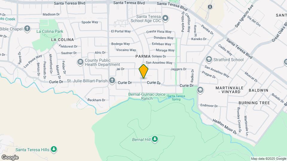 331 Curie Dr, Unit #3 Map and Location Details