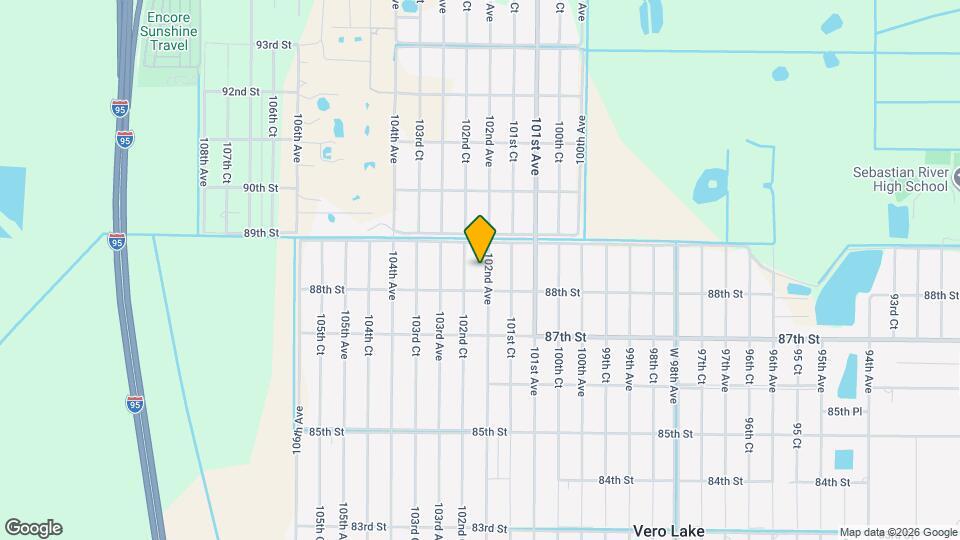 8845 102nd Ave, Unit 701 Map and Location Details