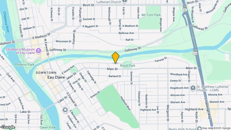 1021 E Grand Ave, Unit 1 Map and Location Details