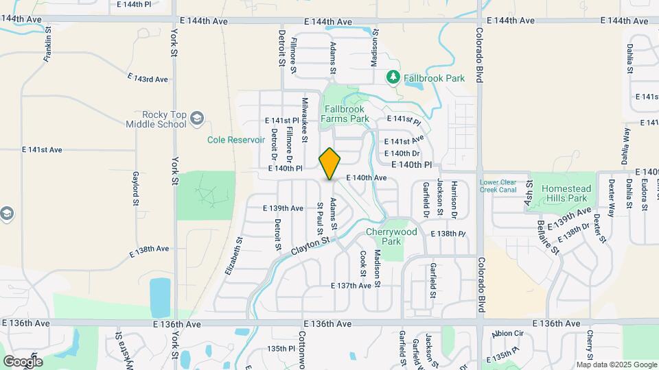 13965 Adams St Map and Location Details