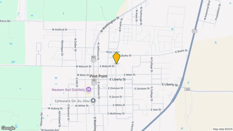 211 N Prairie St Map and Location Details