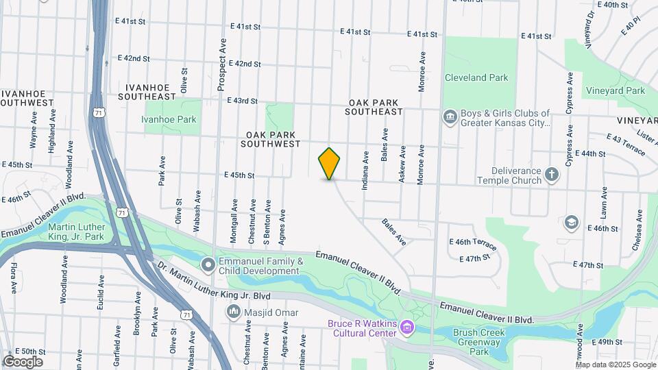 4502 Benton Blvd Map and Location Details