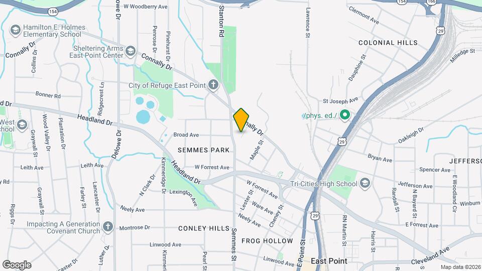 2276 Connally Pl Map and Location Details