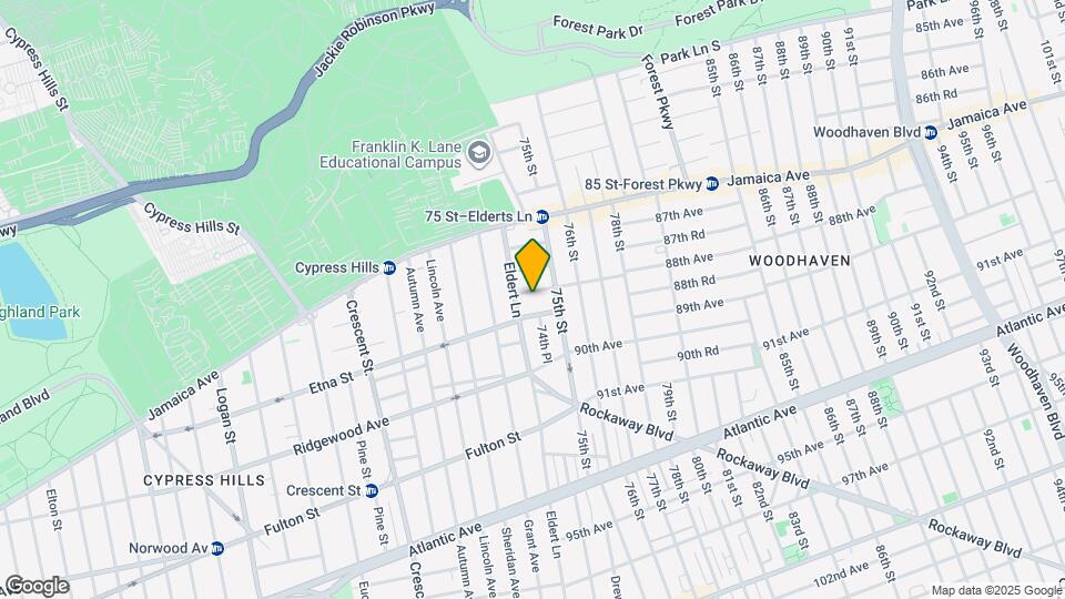 7418 88th Ave, Unit 1 Map and Location Details