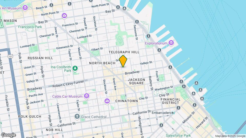 1142 Kearny St Map and Location Details