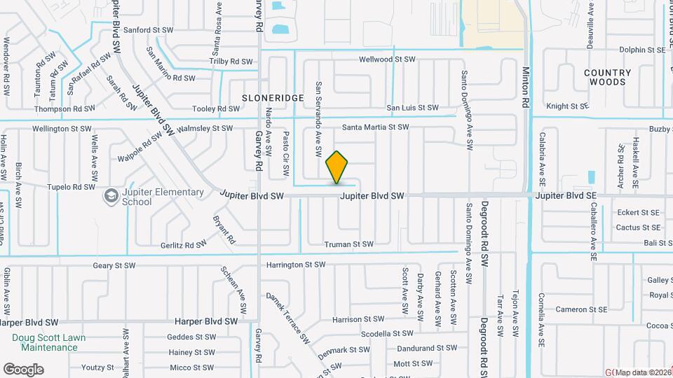 2401 Jupiter Blvd SW Map and Location Details