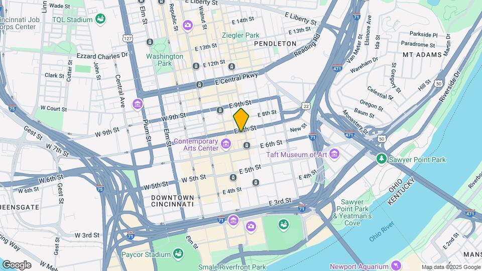 635 Main St, Unit #1 Map and Location Details