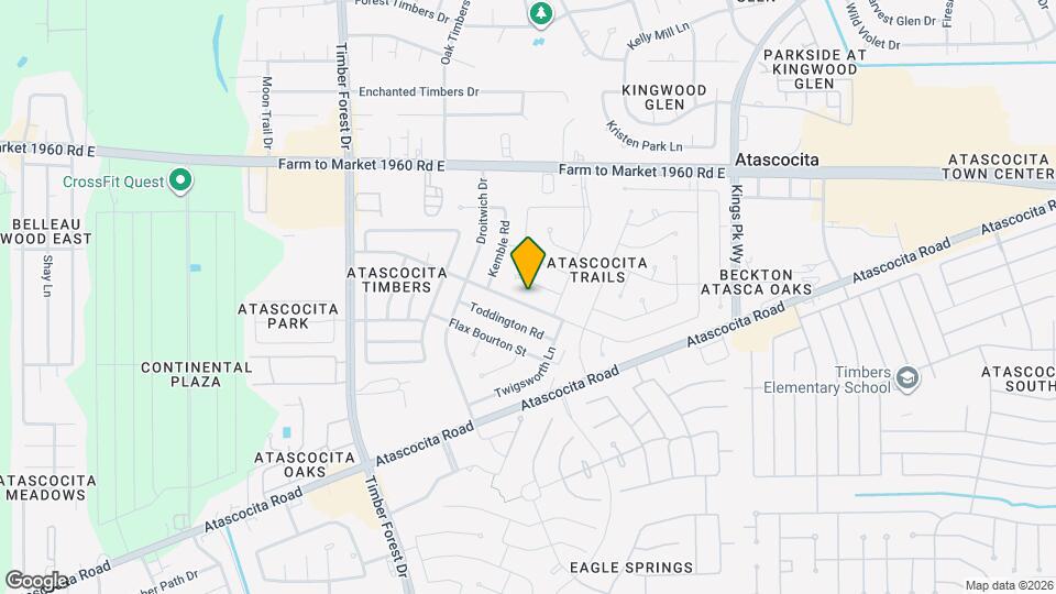 5811 Woodmancote Dr Map and Location Details