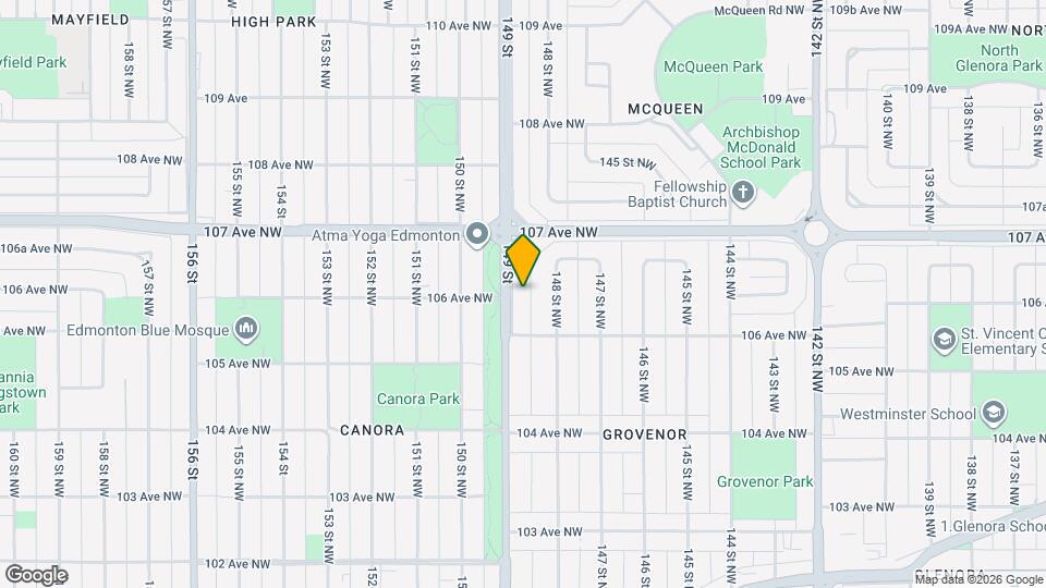 10627-10149 149 St Map and Location Details