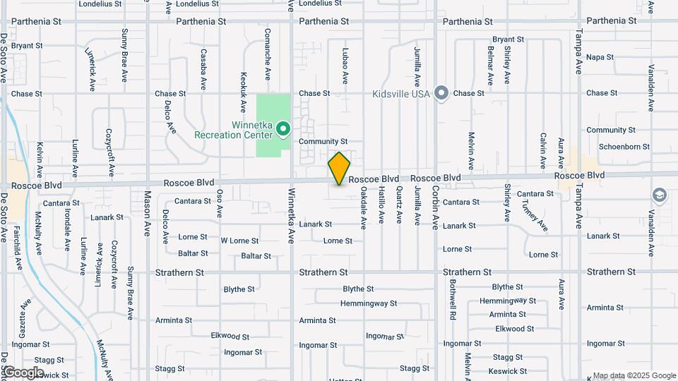 19950 Roscoe Blvd Mapa y Detalles de la Ubicación