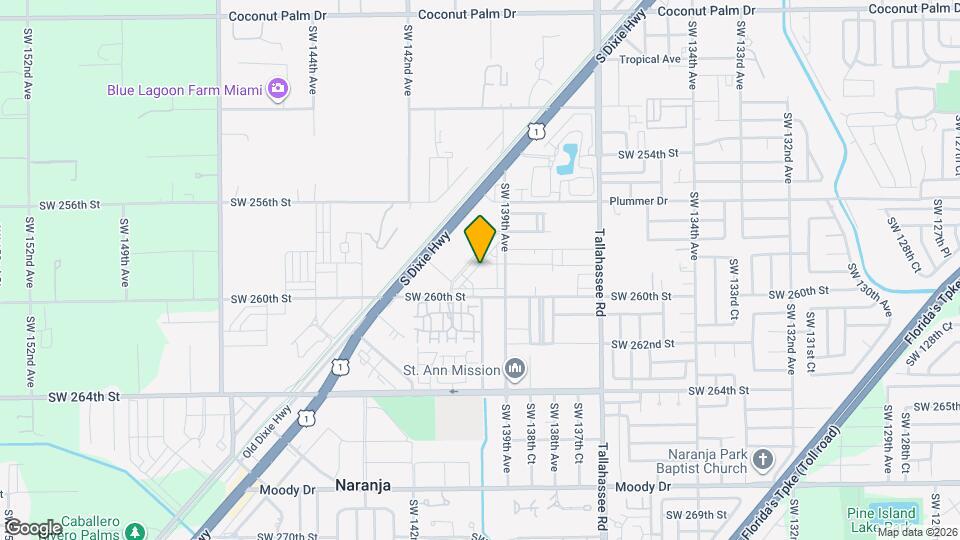 25871 SW 139th Path Mapa y Detalles de la Ubicación