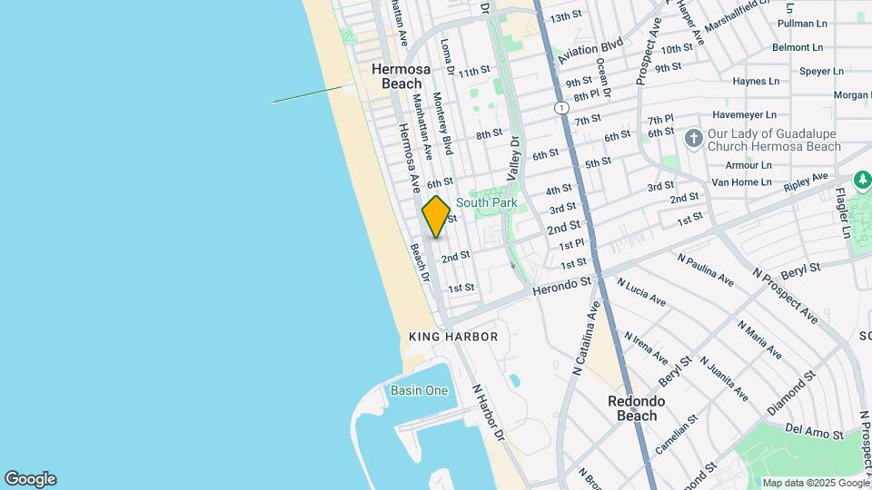296 Hermosa Ave Mapa y Detalles de la Ubicación