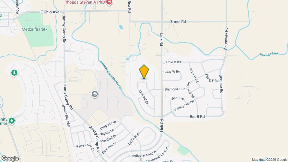 10692 McGahan Dr Map and Location Details