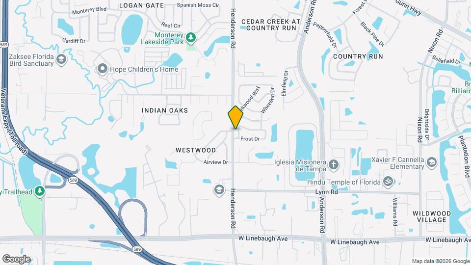 6204 Frost Dr Map and Location Details