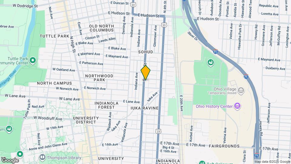 2178 Summit St Map and Location Details