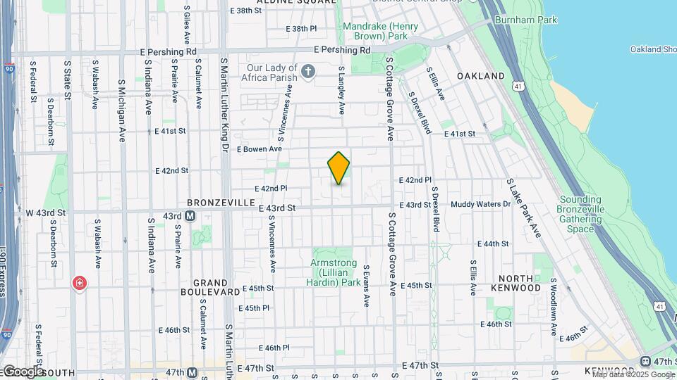 4235 S Champlain Ave Map and Location Details