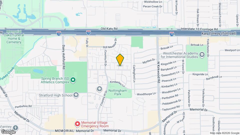 14231 Misty Meadow Ln Map and Location Details