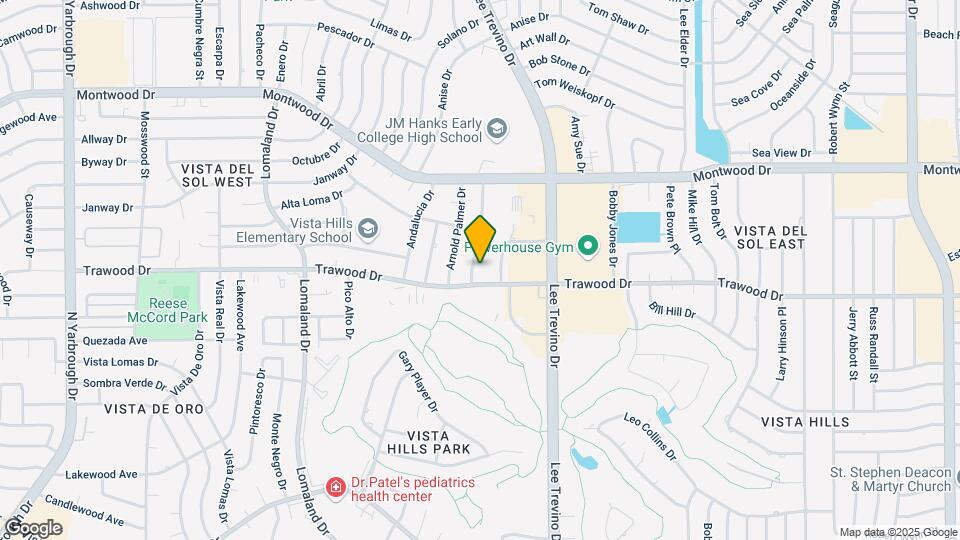 1804 Jack Nicklaus Dr Map and Location Details