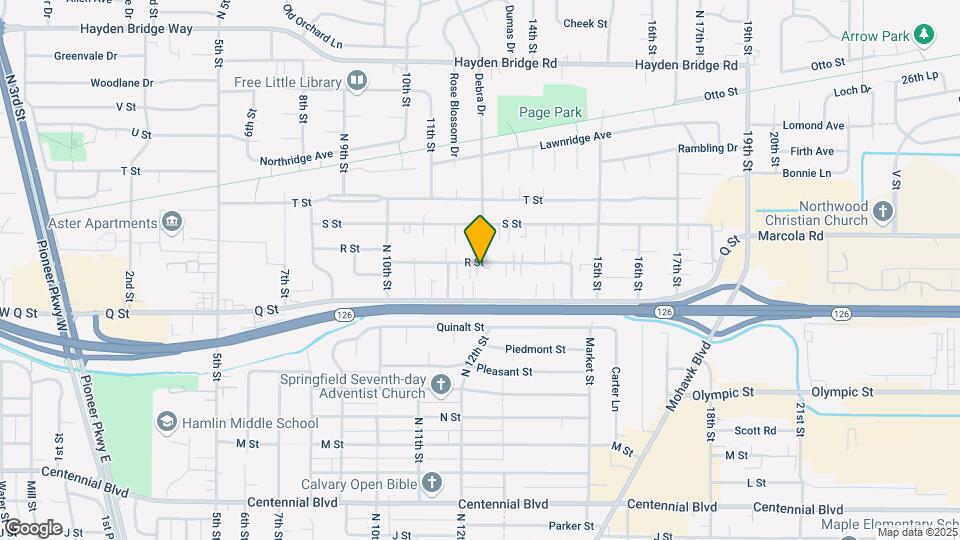 1217 R St Map and Location Details