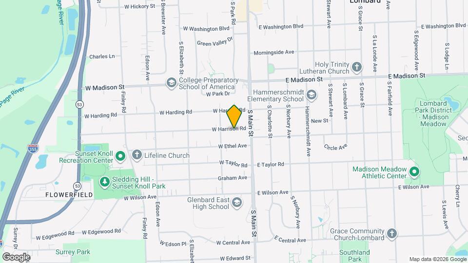 31 W Harrison Rd Map and Location Details