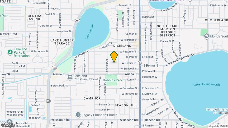 518 W Belmar St Map and Location Details