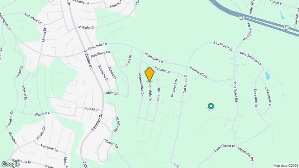 132 Kahalulu Dr Map and Location Details