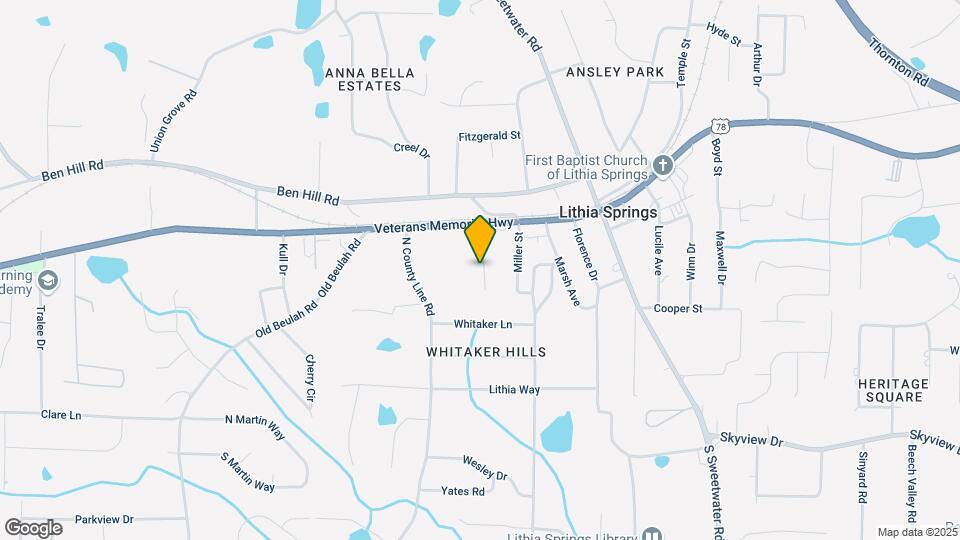 6709 Baker Dr Map and Location Details