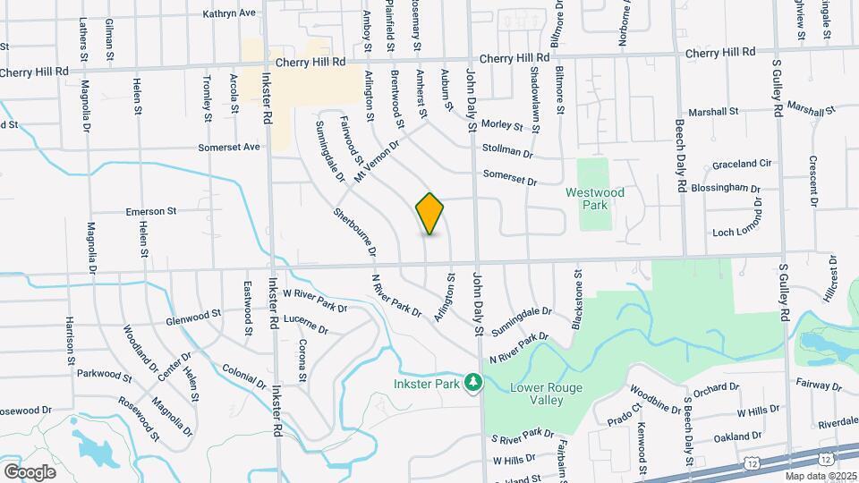 929 Fairwood St Map and Location Details
