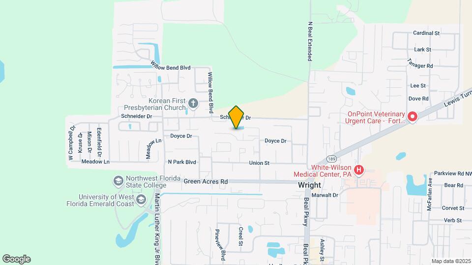 1853 Whispering Oaks Ln Map and Location Details