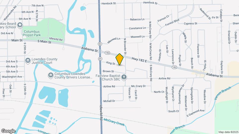 132 King St Map and Location Details