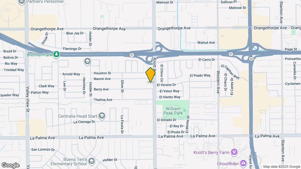 7585 Knott Ave Map and Location Details