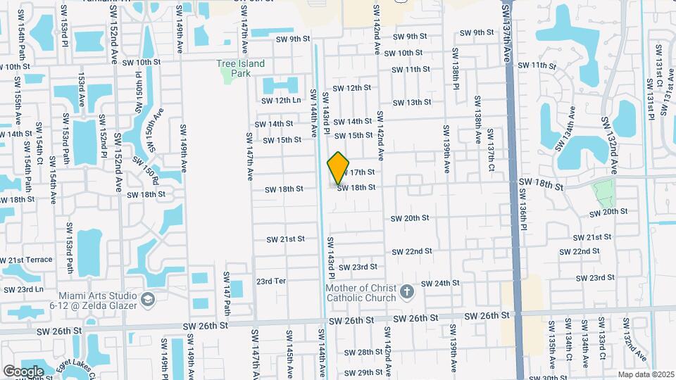 14430 SW 18th St-Unit -0 Map and Location Details