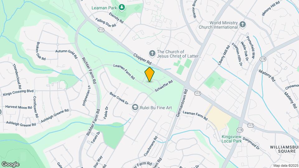 13805 Leaman Farm Rd Map and Location Details