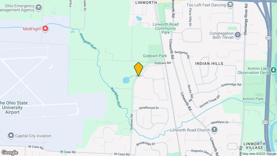 6012 Godown Rd Map and Location Details