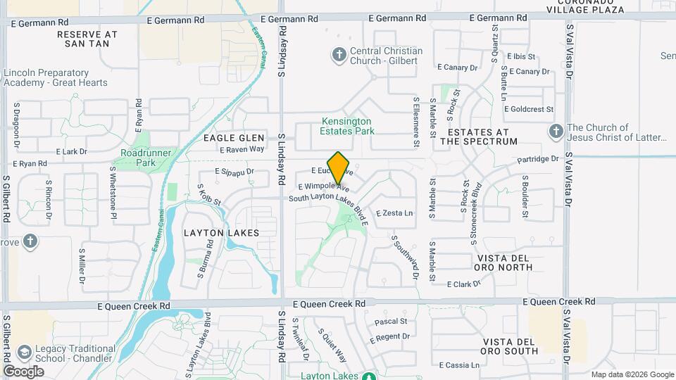 957 E Wimpole Ave Map and Location Details