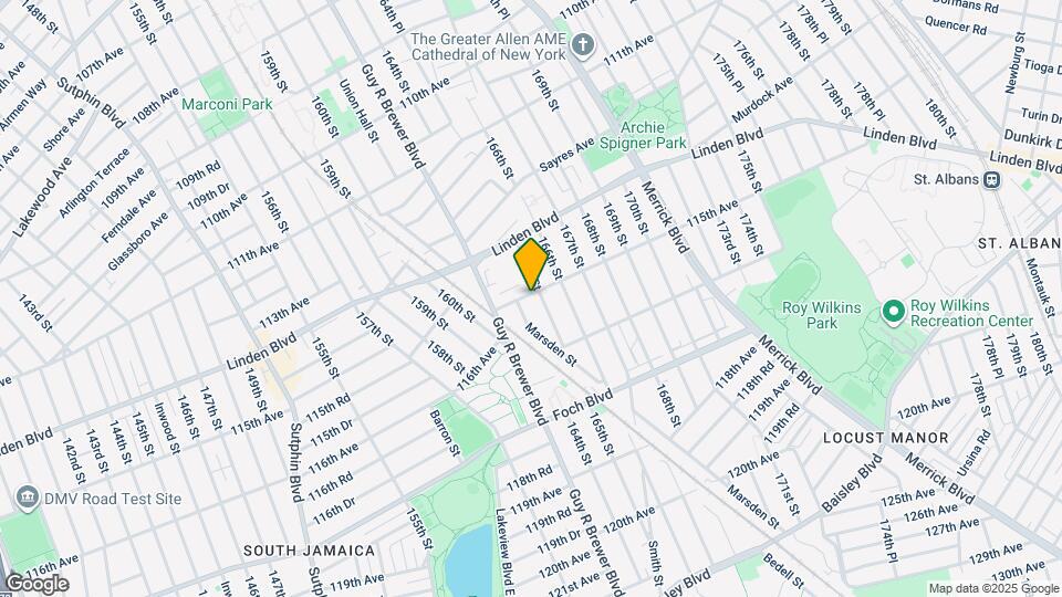 164-14 115th Ave Map and Location Details