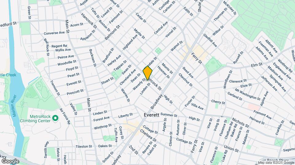 208 Linden St Mapa y Detalles de la Ubicación