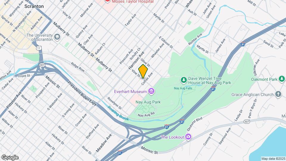 447 Colfax Ave, Unit First Mapa y Detalles de la Ubicación