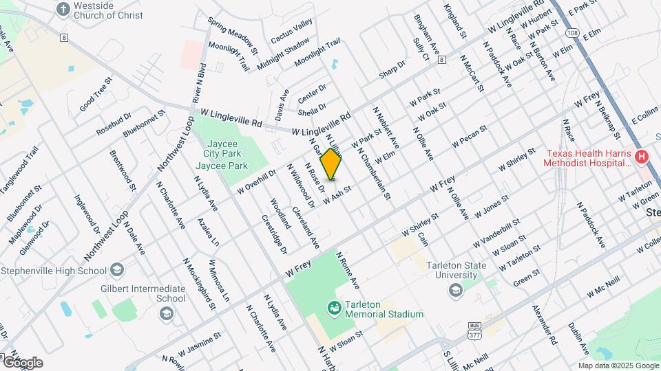 1230 N Garfield Ave Mapa y Detalles de la Ubicación