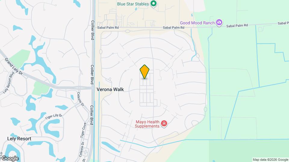 8109 Chianti Ln Map and Location Details