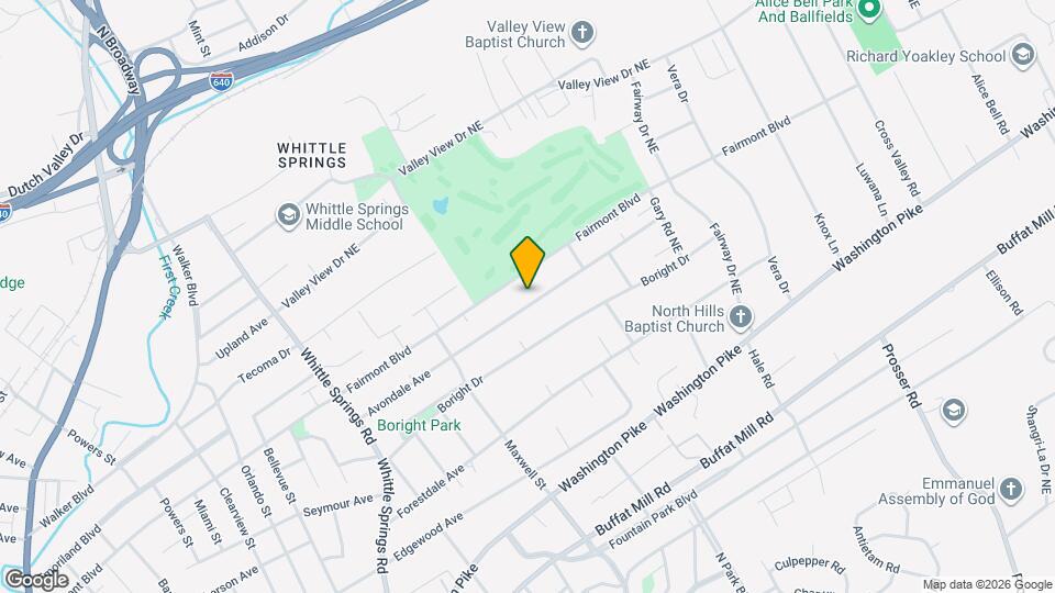 3201 Avondale Ave Map and Location Details