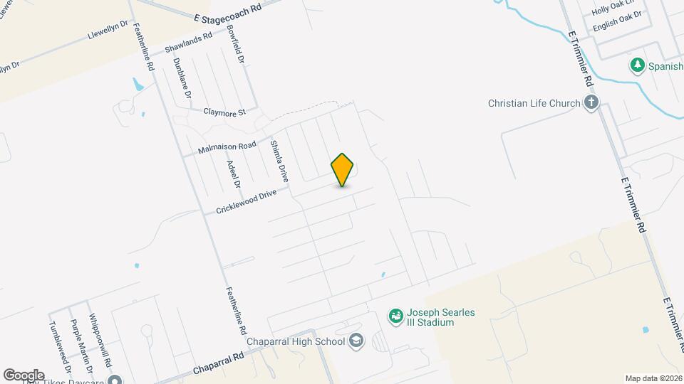 3611 Rusack Dr Map and Location Details