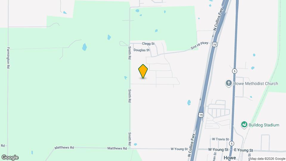 1316 Alfred St Map and Location Details