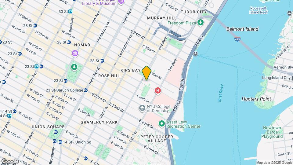 510       2nd Ave-Unit -8A Map and Location Details