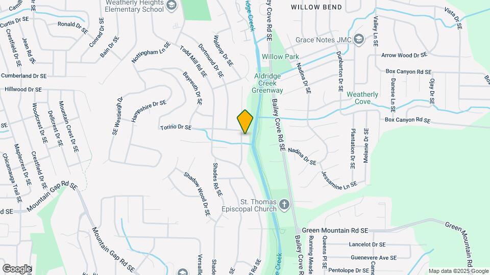 9742 Wallwood Dr SE Map and Location Details