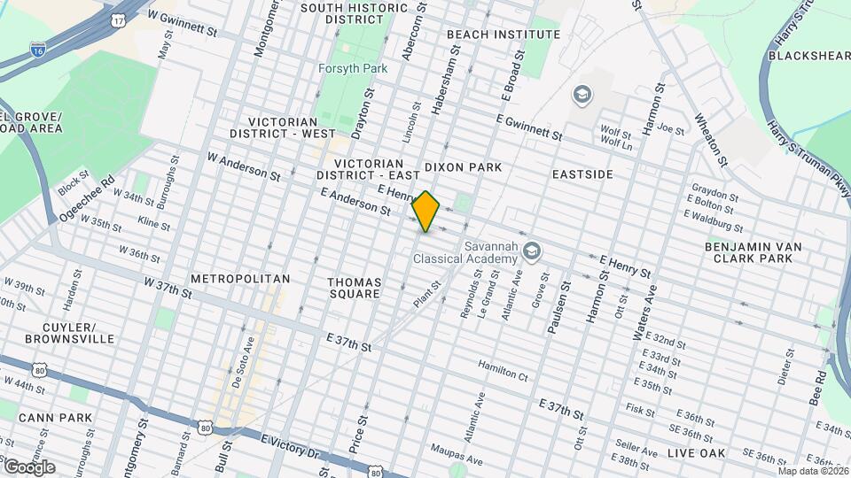 506 E 31st St Map and Location Details