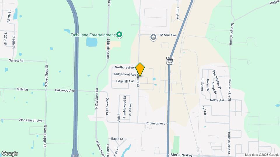 818 Heeler Ave Map and Location Details