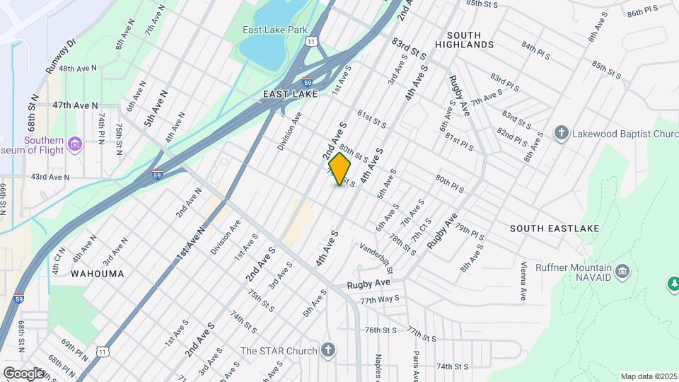 7829 3rd Ave S Map and Location Details