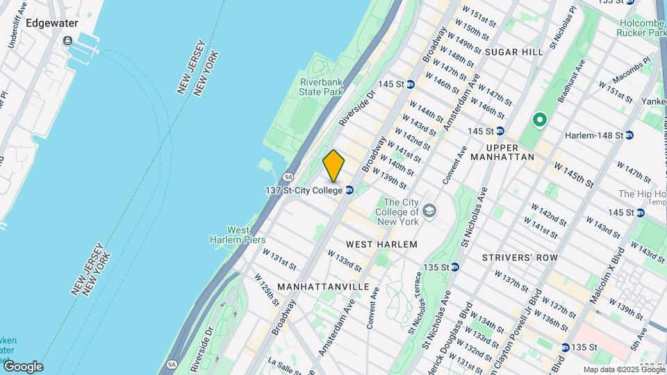 612 W 137th St Map and Location Details